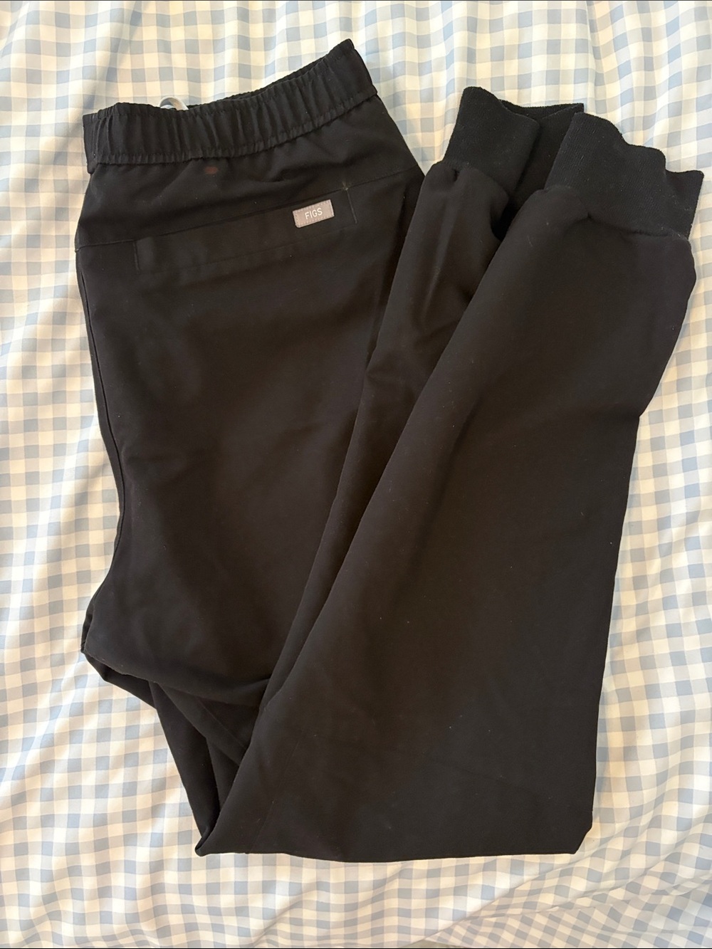 Figs Women's Black Joggers Pants large tall